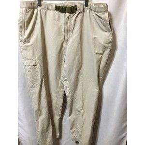 Columbia Khaki Versatile Pants Size XL EUC